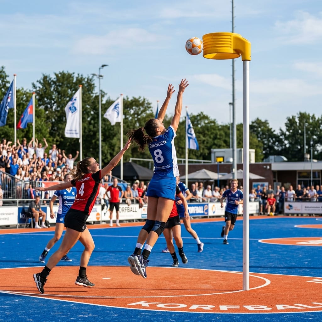 Korfbal action
